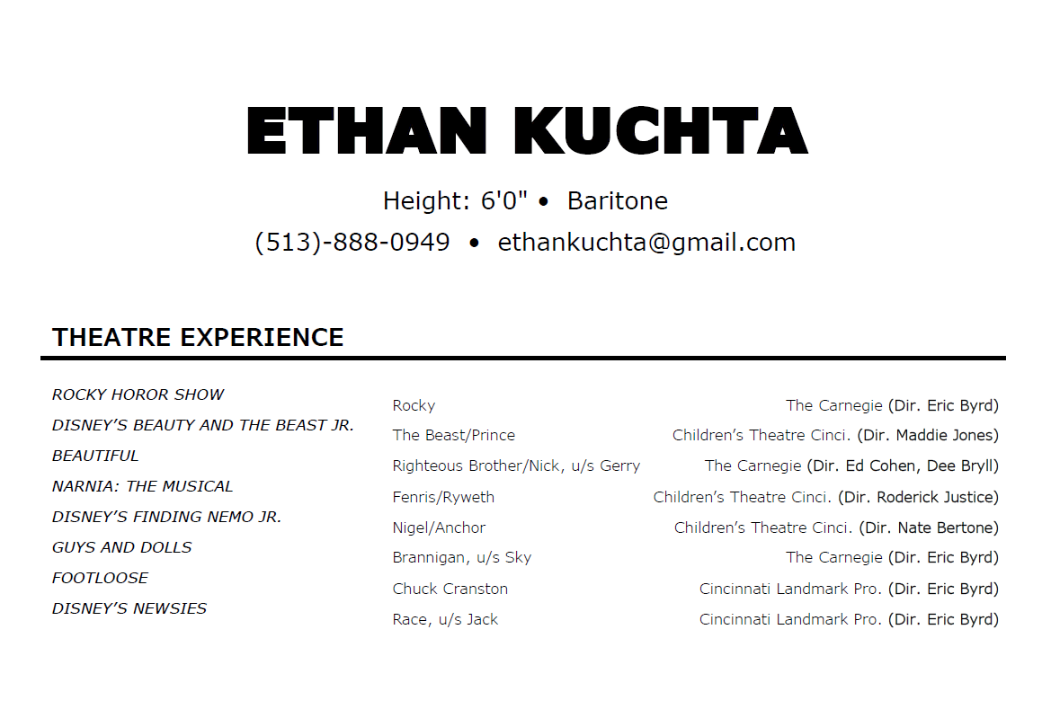 Resume Thumbnail